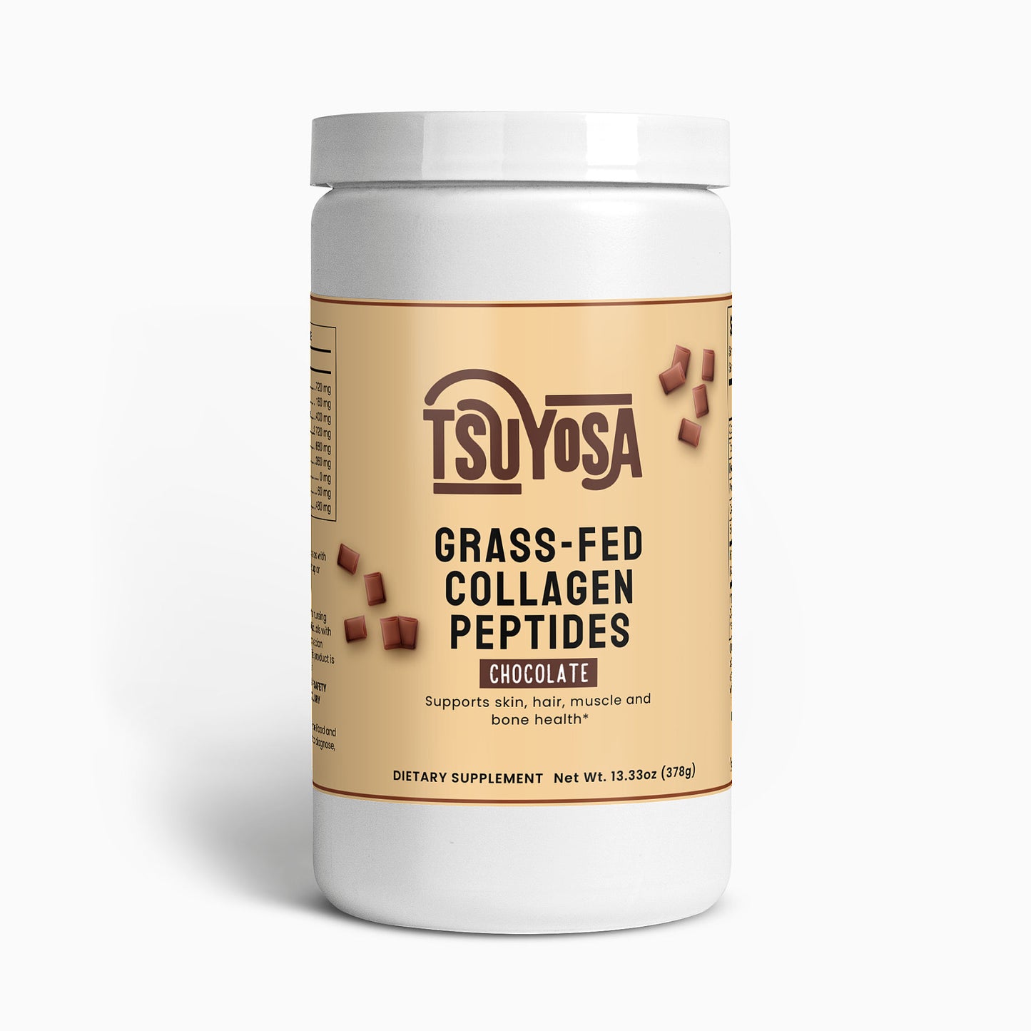 Grass-Fed Collagen Peptides Powder (Chocolate)