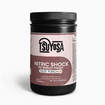 Nitric Shock Pre-Workout Powder (Fruit Punch)