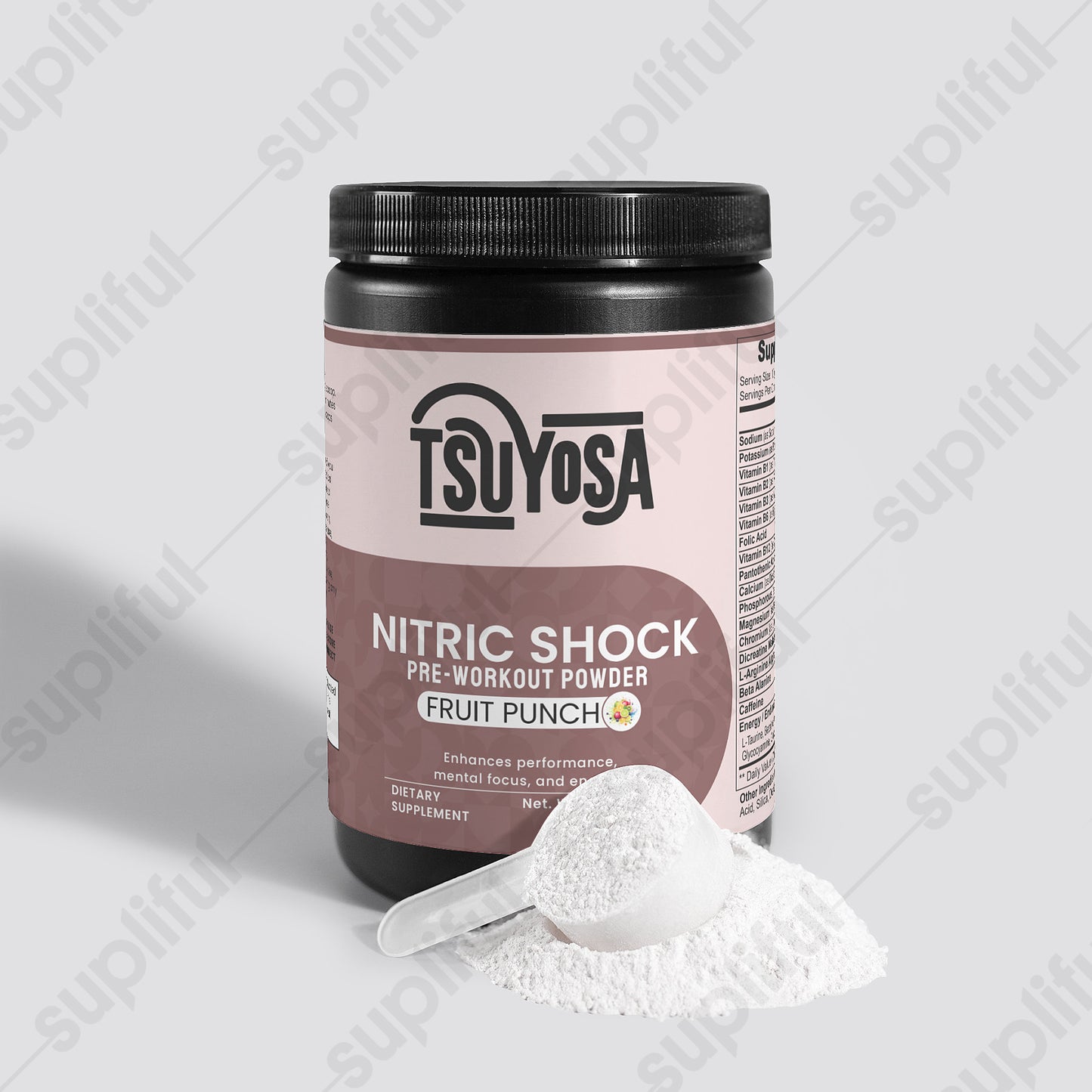 Nitric Shock Pre-Workout Powder (Fruit Punch)