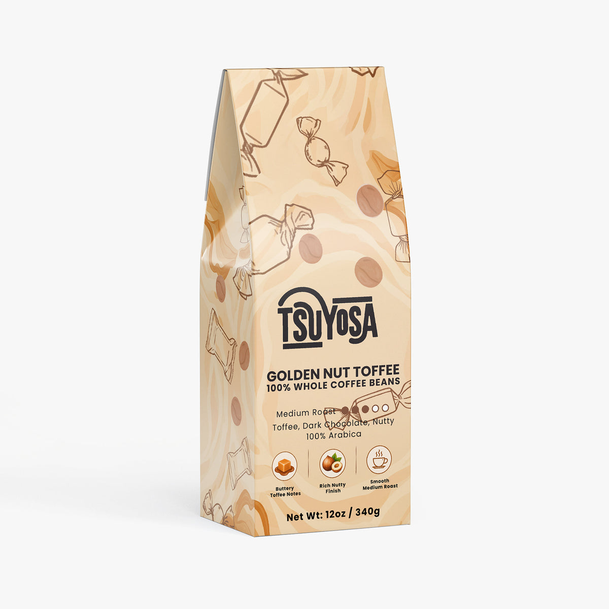 Golden Nut Toffee Coffee (Medium Roast)