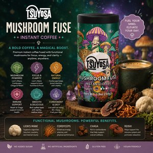 Mushroom Fuse Instant Coffee (Medium Roast)